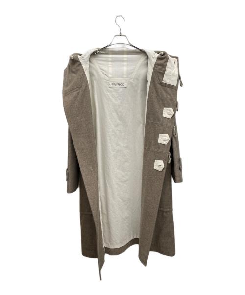 POLYPLOID（ポリプロイド）POLYPLOID (ポリプロイド) ダッフルコート ブラウン サイズ:2の古着・服飾アイテム