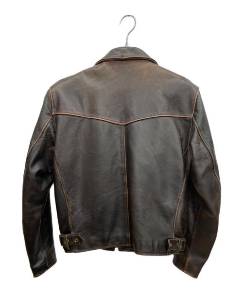 HARLEY-DAVIDSON（ハーレーダビッドソン）HARLEY-DAVIDSON (ハーレーダビッドソン) シングルライダースジャケット ブラック サイズ:Sの古着・服飾アイテム