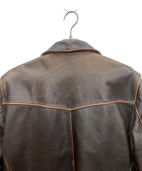 HARLEY-DAVIDSON（ハーレーダビッドソン）HARLEY-DAVIDSON (ハーレーダビッドソン) シングルライダースジャケット ブラック サイズ:Sの古着・服飾アイテム