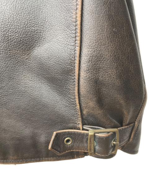 HARLEY-DAVIDSON（ハーレーダビッドソン）HARLEY-DAVIDSON (ハーレーダビッドソン) シングルライダースジャケット ブラック サイズ:Sの古着・服飾アイテム