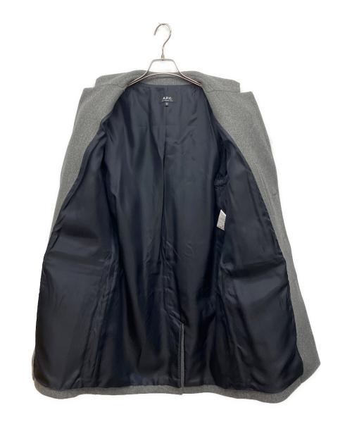 A.P.C.（アーペーセー）A.P.C. (アーペーセー) チェスターコート グレー サイズ:Mの古着・服飾アイテム