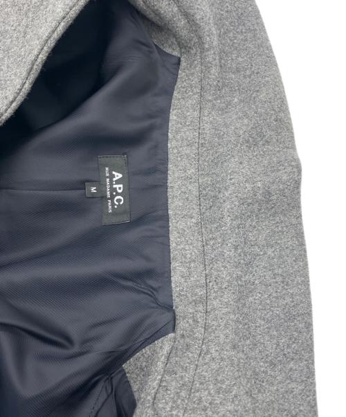 A.P.C.（アーペーセー）A.P.C. (アーペーセー) チェスターコート グレー サイズ:Mの古着・服飾アイテム