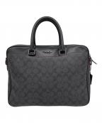 COACHコーチ）の古着「ビジネスバッグ　ブリーフケース」｜ブラック