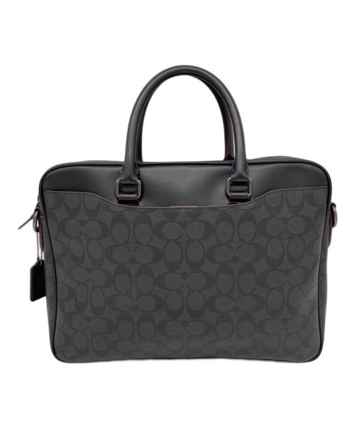 COACH（コーチ）COACH (コーチ) ビジネスバッグ　ブリーフケース ブラックの古着・服飾アイテム