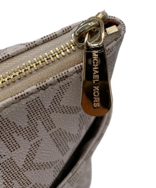 MICHAEL KORS（マイケル・コース）MICHAEL KORS (マイケル・コース) トートバッグ ホワイトの古着・服飾アイテム