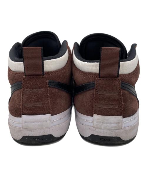 NIKE（ナイキ）NIKE (ナイキ) SB React Leo  ブラウン×ホワイト サイズ:24の古着・服飾アイテム