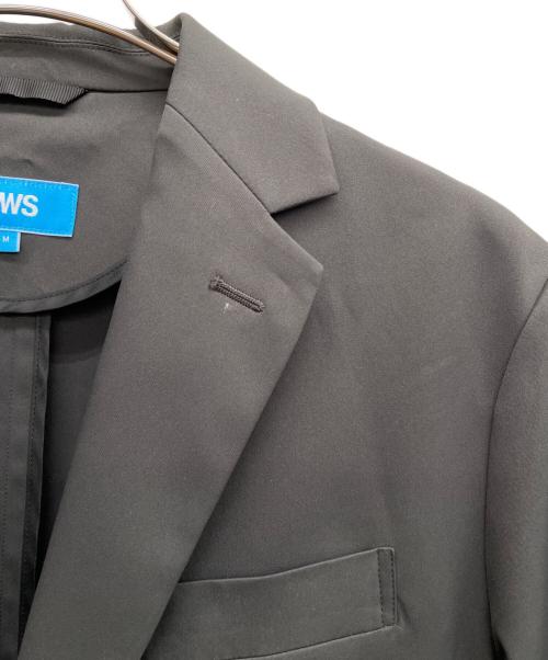 WWS（ダブリューダブリューエス）WWS (ダブリューダブリューエス) Bizテーラードジャケット  グレー サイズ:Mの古着・服飾アイテム