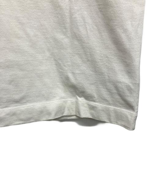 NANGA（ナンガ）NANGA (ナンガ) ECO HYBRID BOX Logo Embroidery TEE（エコハイブリッドボックスロゴエンブロイダリーティー）　　半袖カットソー ホワイト サイズ:JPN　Mの古着・服飾アイテム
