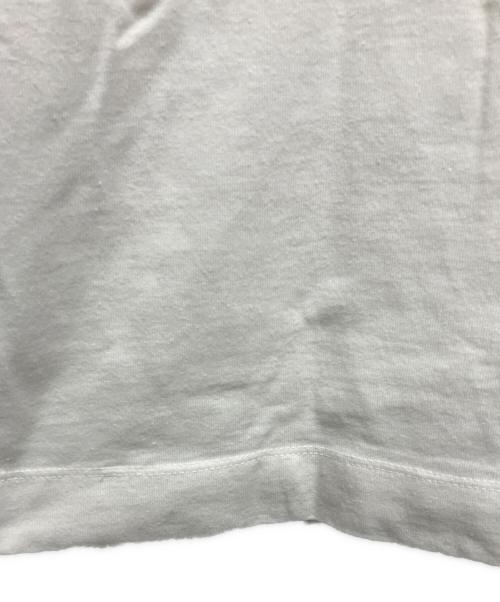 NANGA（ナンガ）NANGA (ナンガ) ECO HYBRID BOX Logo Embroidery TEE（エコハイブリッドボックスロゴエンブロイダリーティー）　　半袖カットソー ホワイト サイズ:JPN　Mの古着・服飾アイテム