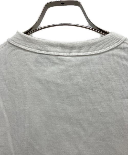 NANGA（ナンガ）NANGA (ナンガ) ECO HYBRID BOX Logo Embroidery TEE（エコハイブリッドボックスロゴエンブロイダリーティー）　　半袖カットソー ホワイト サイズ:JPN　Mの古着・服飾アイテム