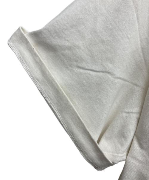 NANGA（ナンガ）NANGA (ナンガ) ECO HYBRID BOX Logo Embroidery TEE（エコハイブリッドボックスロゴエンブロイダリーティー）　　半袖カットソー ホワイト サイズ:JPN　Mの古着・服飾アイテム