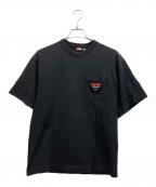 NANGAナンガ）の古着「半袖カットソー」｜ブラック