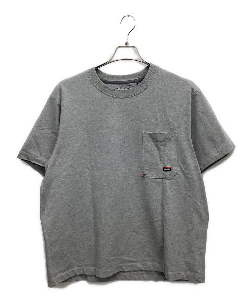 NANGA（ナンガ）NANGA (ナンガ) WILD1 (ワイルドワン) 半袖カットソー グレー サイズ:Mの古着・服飾アイテム