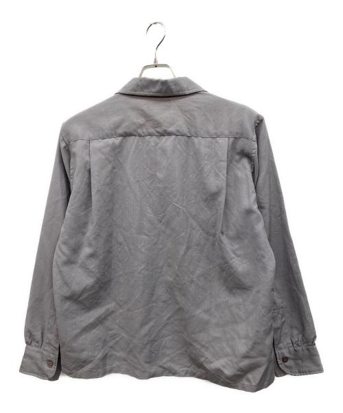 TENDERLOIN（テンダーロイン）TENDERLOIN (テンダーロイン) ウールシャツ グレー サイズ:MEDIUMの古着・服飾アイテム