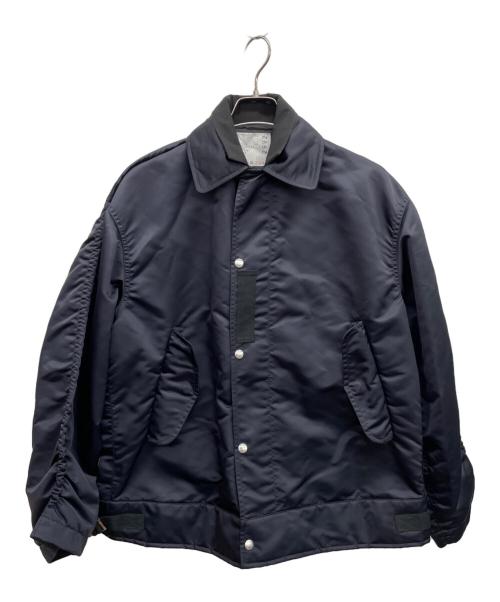 sacai（サカイ）sacai (サカイ) Nylon Twill Blouson ネイビー サイズ:2の古着・服飾アイテム