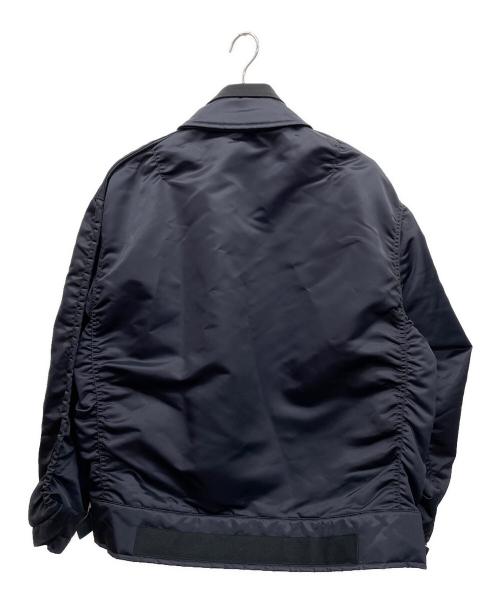 sacai（サカイ）sacai (サカイ) Nylon Twill Blouson ネイビー サイズ:2の古着・服飾アイテム