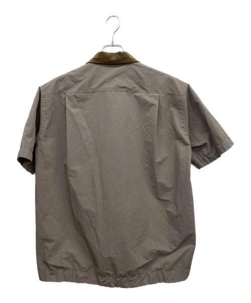 sacai（サカイ）sacai (サカイ) Matte Taffeta Shirt オリーブ サイズ:2の古着・服飾アイテム