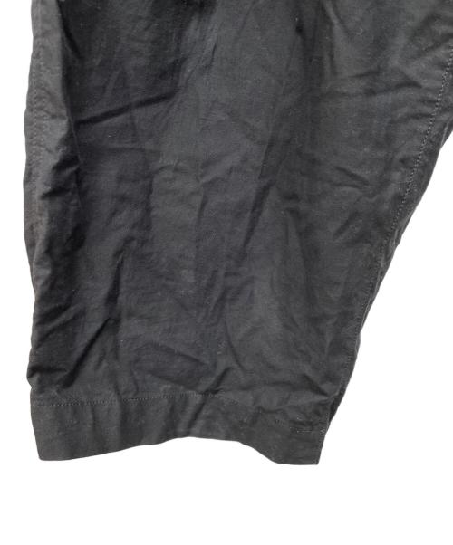 Yohji Yamamoto pour homme（ヨウジヤマモト プールオム）Yohji Yamamoto pour homme (ヨウジヤマモト プールオム) COTTON TWILL PANTS ブラック サイズ:2の古着・服飾アイテム