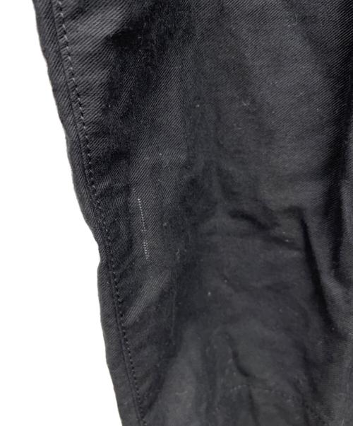 Yohji Yamamoto pour homme（ヨウジヤマモト プールオム）Yohji Yamamoto pour homme (ヨウジヤマモト プールオム) COTTON TWILL PANTS ブラック サイズ:2の古着・服飾アイテム