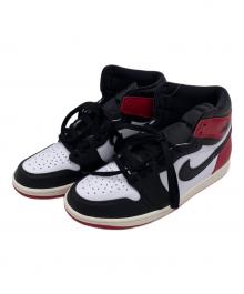 NIKE（ナイキ）の古着「AIR JORDAN1 レトロ HIGH OG」｜ブラック×レッド