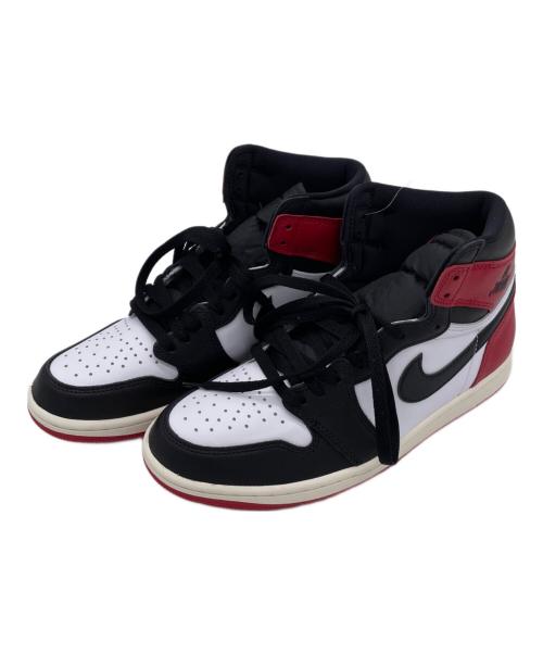 NIKE（ナイキ）NIKE (ナイキ) AIR JORDAN1 レトロ HIGH OG ブラック×レッド サイズ:26.5の古着・服飾アイテム