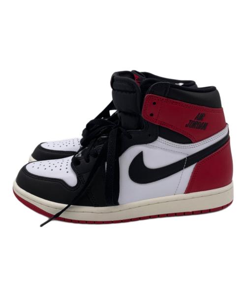 NIKE（ナイキ）NIKE (ナイキ) AIR JORDAN1 レトロ HIGH OG ブラック×レッド サイズ:26.5の古着・服飾アイテム