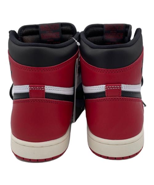 NIKE（ナイキ）NIKE (ナイキ) AIR JORDAN1 レトロ HIGH OG ブラック×レッド サイズ:26.5の古着・服飾アイテム