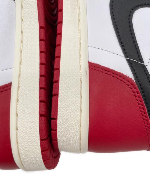 NIKE（ナイキ）NIKE (ナイキ) AIR JORDAN1 レトロ HIGH OG ブラック×レッド サイズ:26.5の古着・服飾アイテム