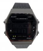 CASIOカシオ）の古着「パックマン コラボレーションモデル　デジタルウォッチ」｜ブラック