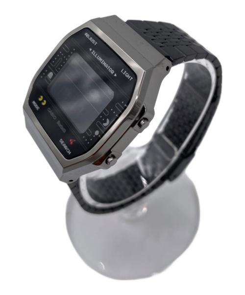 CASIO（カシオ）CASIO (カシオ) パックマン コラボレーションモデル　デジタルウォッチ ブラックの古着・服飾アイテム