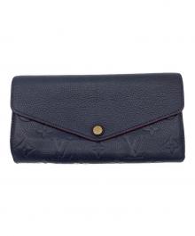 LOUIS VUITTON（ルイ ヴィトン）の古着「ポルトフォイユ・サラ」｜ネイビー