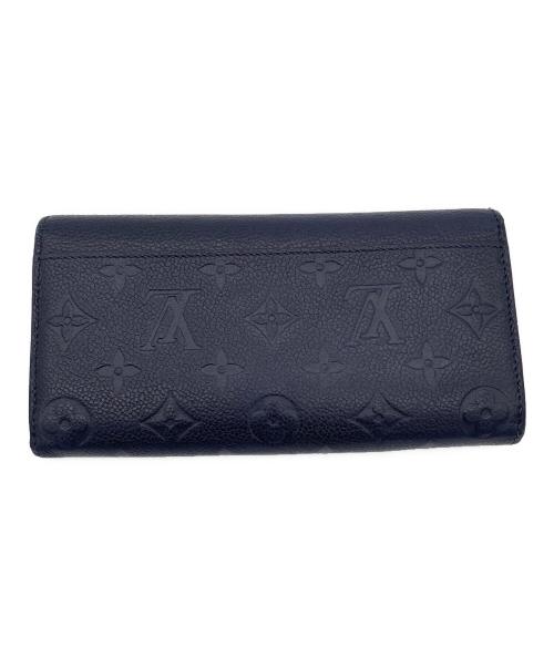 LOUIS VUITTON（ルイ ヴィトン）LOUIS VUITTON (ルイ ヴィトン) ポルトフォイユ・サラ ネイビーの古着・服飾アイテム