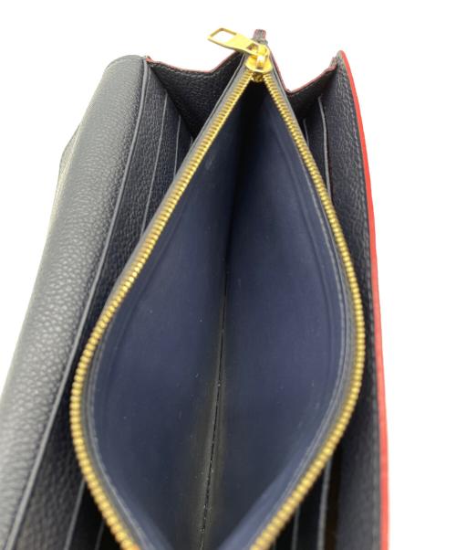 LOUIS VUITTON（ルイ ヴィトン）LOUIS VUITTON (ルイ ヴィトン) ポルトフォイユ・サラ ネイビーの古着・服飾アイテム