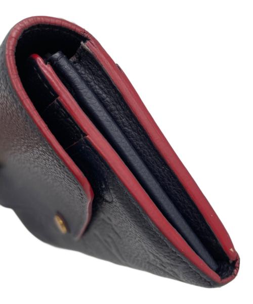 LOUIS VUITTON（ルイ ヴィトン）LOUIS VUITTON (ルイ ヴィトン) ポルトフォイユ・サラ ネイビーの古着・服飾アイテム