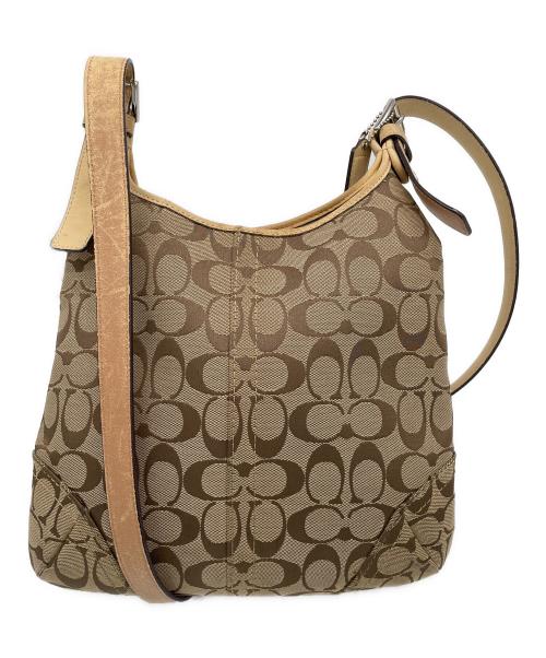 COACH（コーチ）COACH (コーチ) ショルダーバッグ ブラウンの古着・服飾アイテム