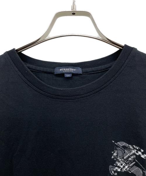 BURBERRY LONDON（バーバリーロンドン）BURBERRY LONDON (バーバリーロンドン) 半袖カットソー ブラック サイズ:LLの古着・服飾アイテム