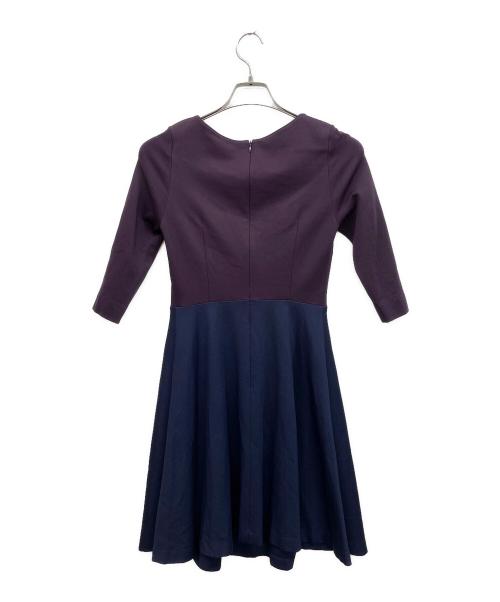 ANAYI（アナイ）ANAYI (アナイ) 半袖ワンピース ネイビー サイズ:36の古着・服飾アイテム