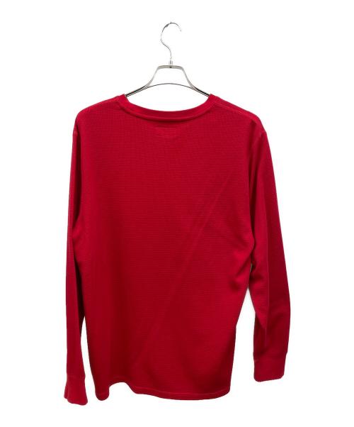 POLO RALPH LAUREN（ポロ・ラルフローレン）POLO RALPH LAUREN (ポロ・ラルフローレン) 長袖カットソー レッド サイズ:LLの古着・服飾アイテム