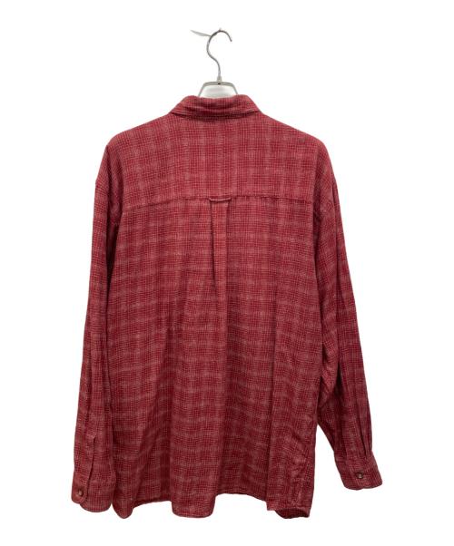 CHAPS（チャップス）CHAPS (チャップス) 長袖シャツ レッド サイズ:XLの古着・服飾アイテム