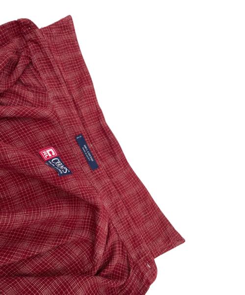 CHAPS（チャップス）CHAPS (チャップス) 長袖シャツ レッド サイズ:XLの古着・服飾アイテム