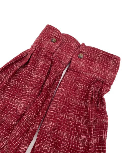 CHAPS（チャップス）CHAPS (チャップス) 長袖シャツ レッド サイズ:XLの古着・服飾アイテム