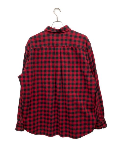 Eddie Bauer（エディーバウアー）Eddie Bauer (エディーバウアー) 長袖シャツ レッド サイズ:XLの古着・服飾アイテム