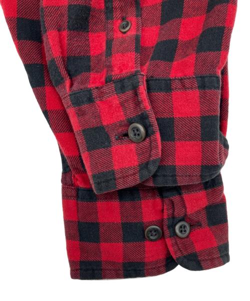 Eddie Bauer（エディーバウアー）Eddie Bauer (エディーバウアー) 長袖シャツ レッド サイズ:XLの古着・服飾アイテム