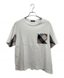 BLACK LABEL CRESTBRIDGE（ブラックレーベル クレストブリッジ）の古着「半袖カットソー」｜ホワイト