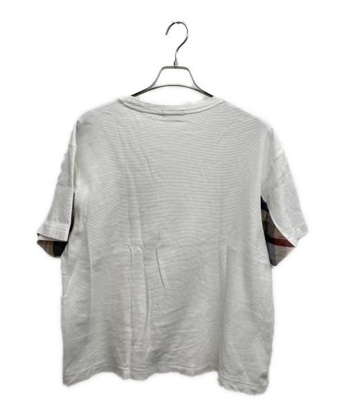 BLACK LABEL CRESTBRIDGE（ブラックレーベル クレストブリッジ）BLACK LABEL CRESTBRIDGE (ブラックレーベル クレストブリッジ) 半袖カットソー ホワイト サイズ:LLの古着・服飾アイテム