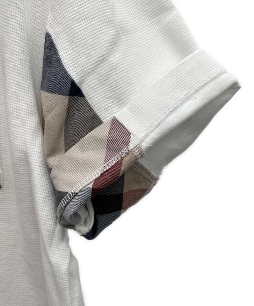 BLACK LABEL CRESTBRIDGE（ブラックレーベル クレストブリッジ）BLACK LABEL CRESTBRIDGE (ブラックレーベル クレストブリッジ) 半袖カットソー ホワイト サイズ:LLの古着・服飾アイテム