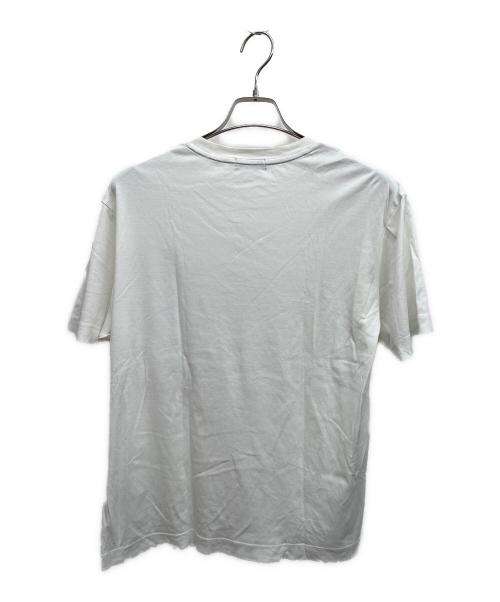 BLACK LABEL CRESTBRIDGE（ブラックレーベル クレストブリッジ）BLACK LABEL CRESTBRIDGE (ブラックレーベル クレストブリッジ) 半袖カットソー ホワイト サイズ:Mの古着・服飾アイテム