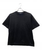 BLACK LABEL CRESTBRIDGEブラックレーベル クレストブリッジ）の古着「半袖カットソー」｜ブラック