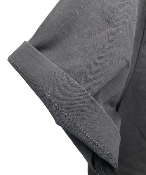 BLACK LABEL CRESTBRIDGE（ブラックレーベル クレストブリッジ）BLACK LABEL CRESTBRIDGE (ブラックレーベル クレストブリッジ) 半袖カットソー ブラック サイズ:LLの古着・服飾アイテム