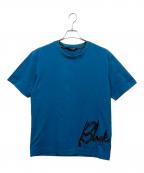 BLACK LABEL CRESTBRIDGEブラックレーベル クレストブリッジ）の古着「半袖カットソー」｜ブルー